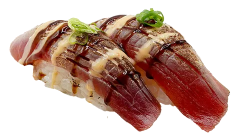 Seared tuna nigiri