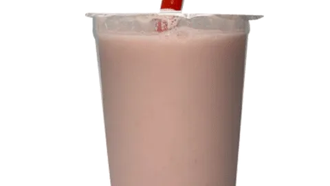 Watermelon milk tea