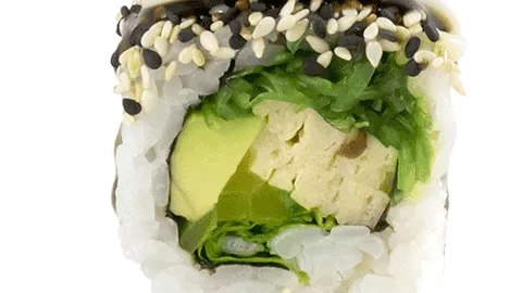 Veggie tamago roll