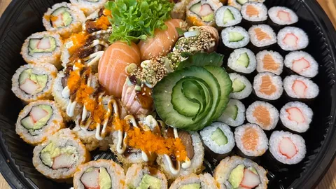 Oishi sushi box 46 stuks