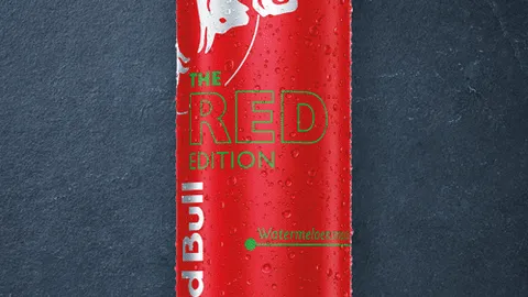 Red Bull Energy Drink Watermeloen