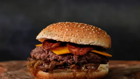 BBQ Bacon Cheese Burger (100% rund)
