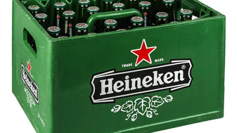 Krat Heineken gekoeld