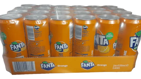 Tray Fanta Orange