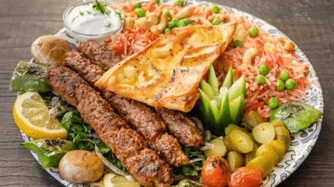 Kebab maaltijd