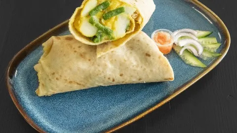 Roti rol vegetarisch