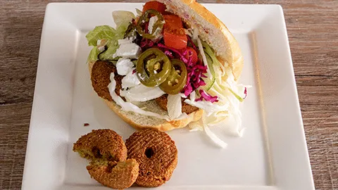 Broodje falafel