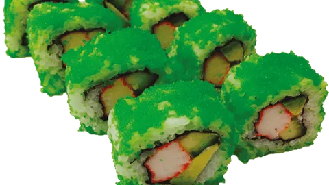 4 stuks wasabi California roll