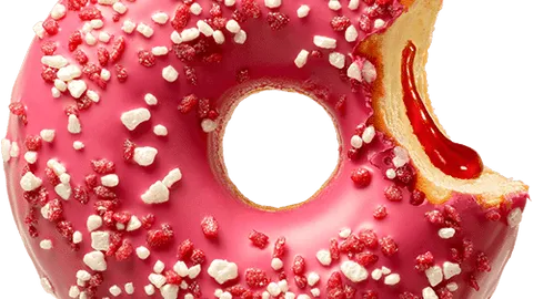Merry berry donut