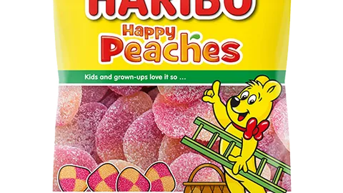 Haribo Happy Peaches 75 gram