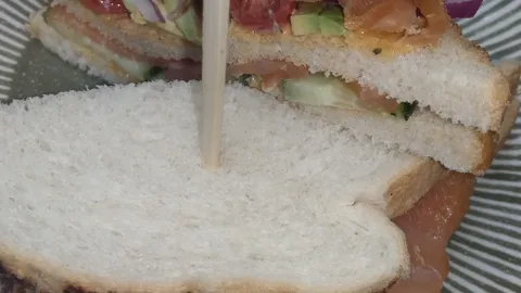 Club sandwich zalm