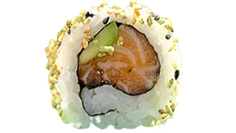 Wasabi salmon roll