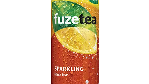 Fuze Tea Sparkling Lemon 25cl blik