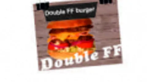 Double FF burger