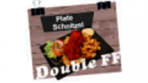 Plate schnitzel