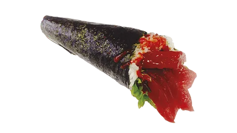 Spicy maguro handroll
