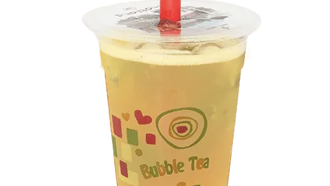 Mango rain bubble tea