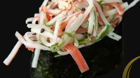Krabstick salade gunkan