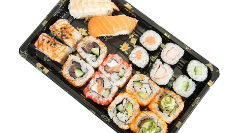 Sushi box M, 18 stuks
